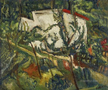 Famous Abstract Painting - CLAMART HOUSE Chaim Soutine Expressionism